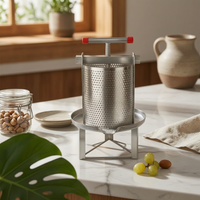 Stainless Steel Honey Press Long-Lasting Manual Honey Press Heavy-Duty