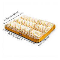 Dog Bed, Orthopedic cleanable Pet Sofa, Removable Cover, Winter Warm Mat for Large Dogs