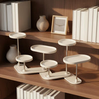 Multi-Tier Figurine Stand Adjustable Spacing Desktop Figure Organizer