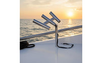 Boat Fishing Rod Holder Polished Metal Multi-Angle Rod Holder