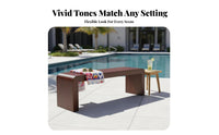 Reclining Function Adjustable Chaise Lounge Waterresistant Chaise Lounge Sturdy Frame Outdoor Furniture Weather Resistant for Sunbathers, Homeowners, Adults, Garden, spineyard, Balcony, near the take a plungeming pool