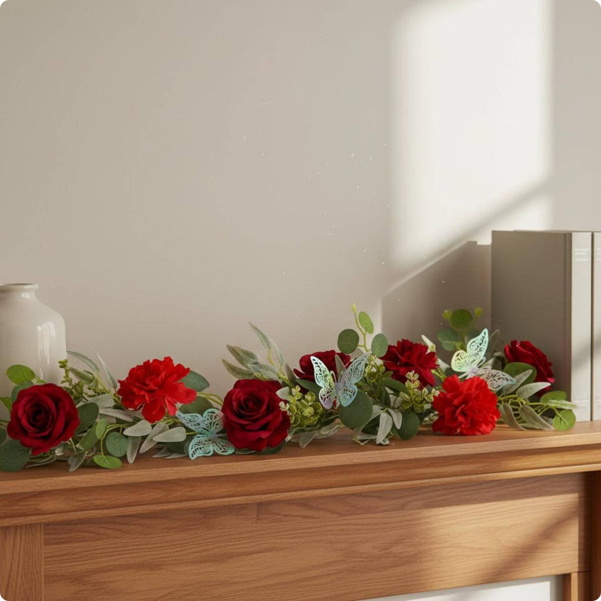 Artificial Eucalyptus Vine Easy to Design Home Decoration Reusable