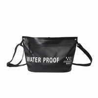 Front Zipper Pocket Waterproof Crossbody Bag Adjustable Strap Waterproof Shoulder Bag for Water Activities
