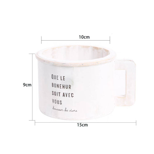 Mug Planter Decorative Cup-Shaped Flowerpot
