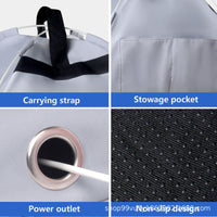 Portable Sunshade Beach Laptop Bag for Outdoor Work, Anti-Glare Computer Cover