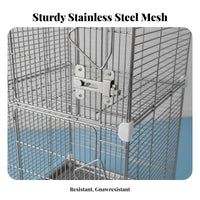 Wire Cooling Rack Easy to Clean Kitchenware Polished Edges for Kitchen