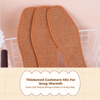 Plush Insoles Thick Soft Winter Unisex Breathable
