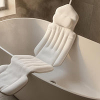 Anti-Slip Bath Cushion Mesh-Textured Full Body Bath Pillow Soft for Bathing