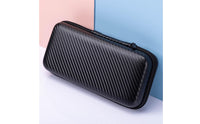 EVA Carrying Case Wide Compatibility Shockproof EVA Travel Case Crushproof Carbon Fiber Pattern Organizer for Home Organization