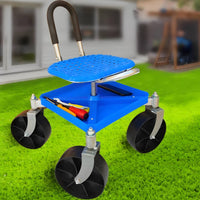 Rolling Garden Stool Multi-Purpose Gardening Work Stool Long-Lasting