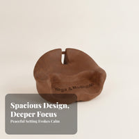 Cutout Meditation Seat Cushion Yoga Cushion Carry Opening