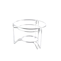 Stainless Steel Alcohol Stove with Pot, Multi-purpose for Chocolate, Cheese, Hotpot