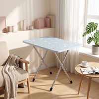 Space-Saving Folding Table Compact Foldable Table Portable Foldable Desk Stable for Students, Small Areas, Dorm Room, Outdoor