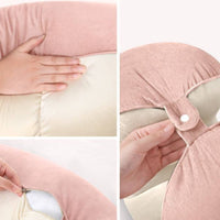Body Pillow with Removable Washable Cover Versatile Bedding Comfortable