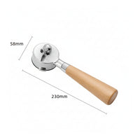 Bottomed Coffee Portafilter with Single Spout Solid 58mm Portafilter Sturdy Filter Holder Easy to Clean for Espresso Lovers
