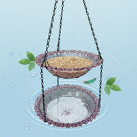 Hummingbird Feeder Decorative Hanging Bird Feeder Weather Resistant for Patio