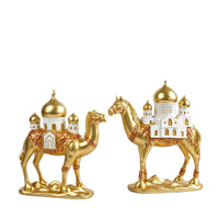Creative Resin Castle Building Figurine, Southeast Asian Style Home Decor