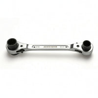 Ratchet Wrench 4-in-1 Spanner Engraved for Tight Areas, Mechanics