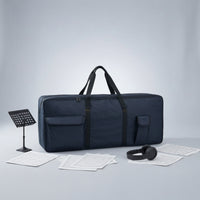 61 Key Keyboard Bag Shock Resistant Keyboard Bag with Shoulder Strap Heavy Duty for Students, Travel, Rehearsals, Music Lessons