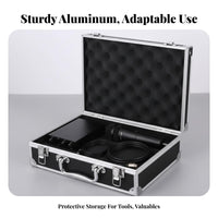 Foam-Lined Equipment Container Combination Lock Tool Box Heavy-Duty Latches