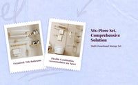 Removable adhesive towel rack