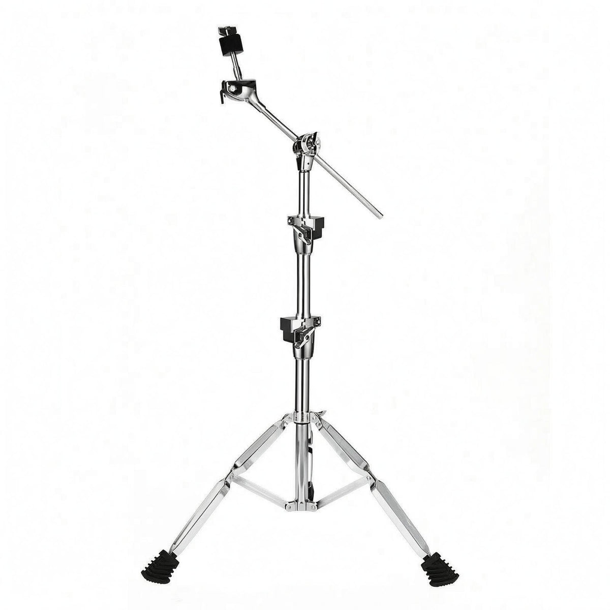 Extension Cymbals Stand Chrome Finish Percussion Quick Assembly to Install Music Equipment