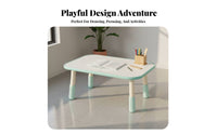 Height-Adjustable Desk and Chair Combo Ergonomic Design Adjustable Writing Desk with Supportchair Spacious Desktop Rounded
