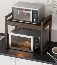 Kitchen Countertop Storage Rack for Microwave and Cookware