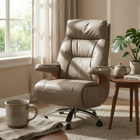 Executives Office Chair Padded Reclining Office Chair Upholstered