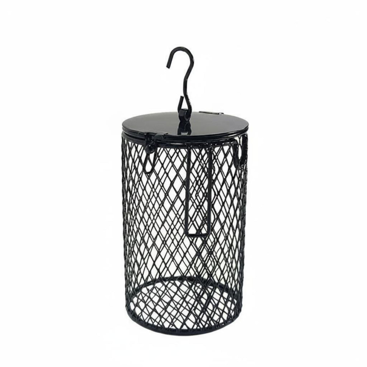 Pet Heat Lamp Guard Cylindrical Heat Lamp Guard Hanging Hook for Terrarium