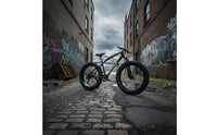 Wide-Tire Bike Double Disc Brakes Winter Terrain Bike Multi-Speed Multi-Terrain Bike for Rough Terrain