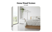 Nightstand with Drawers Modern Design Bedside Cabinet Space-Saving for Students
