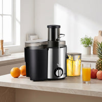 Electric Juicer with Cup Household Centrifugal Juicer Appliance Countertop Antileak for Health Enthusiasts, Kitchen, Home