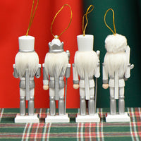 13cm Soldier Nutcracker Wooden Figurine Home Decor