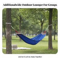Outdoor Ice Silk Mesh Hammock, Wide Single Anti-Rollover, Camping & Outdoor Dining, Child Mesh Hammock, Random Color