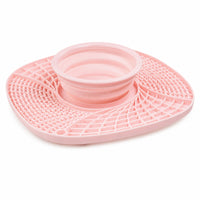 Slow Feeding Mat Textured Lick Toy Interactive for Travel, Fast Eaters