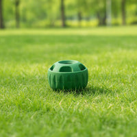 Dog Toy Ball Interactive Ball with Cutouts Textured Chewable for Dogs, Enrichment, Indoor Play