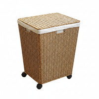 Rolling Laundry Hamper Mobile Laundry Hamper with Lid Contemporary for Bedroom