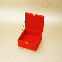 Wedding Jewelry Box Gold Latch Accessory Storage for Brides