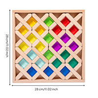 Sorting and Stacking Toy Child-Centered Wooden Shape Sorter Preschool Shape Sorter Puzzle for Playroom