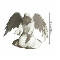 Angel Pen Holder 3D Printed Angel Figurine Pen Holder Stress Relief for Office