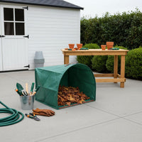 Collapsible Foliage Bag Freestanding Reusable Yard Waste Bag Self-Standing