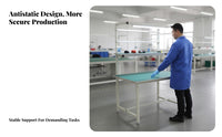 Anti Workbench Heavy-Duty Assembly Line Work Table Sturdy Construction Factory Packing Table for Warehouse Workshop