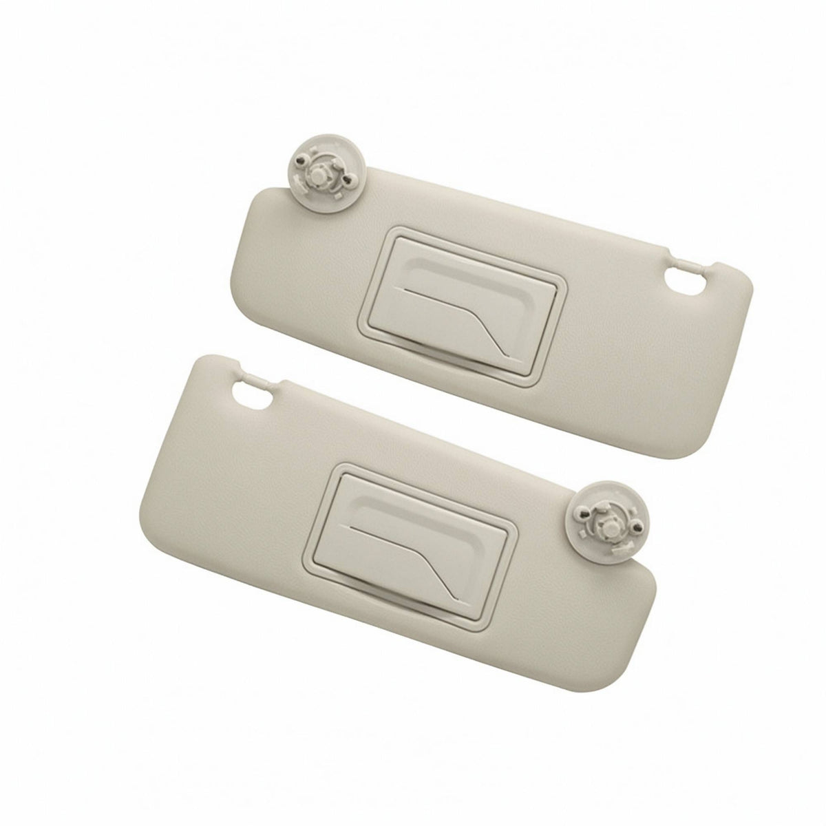 Left and Right Car Sun Visor Pair Replacement Auto Parts Flip-up for Interior Restoration