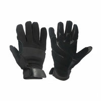 Duty Work Gloves Wear-Resistant Full-Finger Gloves Adjustable Wrist Strap Guarding Equipment for Life-Saving Workers, Construction