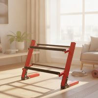 Dumbbell Rack Two-Tier Weight Rack Freestanding Dumbbell Stand for Home Gym, Apartment
