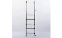 Stainless Steel Pool Ladder in-Ground 5-Step Pool Ladder Heavy Duty for Hotel Managers, in-Ground Pools