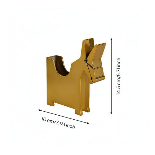 Mule Sticky Note Clip Pen Pot Creative Gift Idea Office Supply for Students