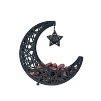Middle East Hollow Metal Moon-Shaped Snack Tray Storage Box Home Decoration