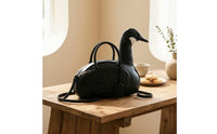 Duck Handbag Structured Duck Shaped Purse Sculptural Animal Purse for Streetwear
